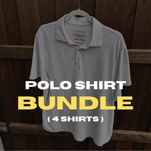 Men's Polo Shirt Bundle (4 pack)